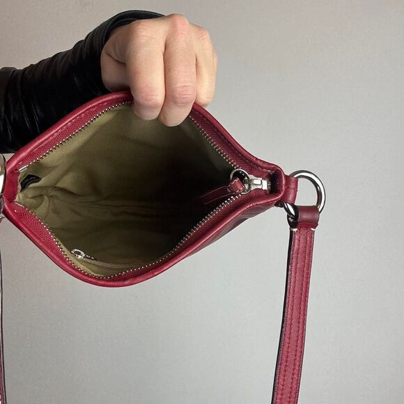 Coach Vintage 90s Y2K Soho Red Leather Crossbody bag - Picture 6 of 8